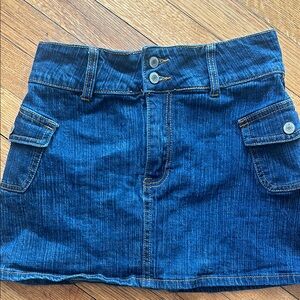 Brandy Melville J Galt Denim Skirt with Pockets